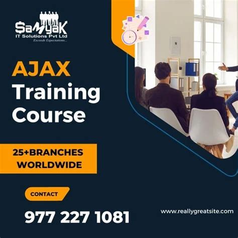 ajax training courses.